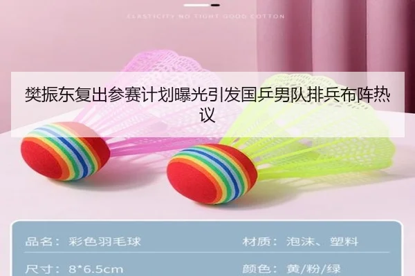 樊振东复出参赛计划曝光引发国乒男队排兵布阵热议